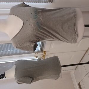 $4 Add-on Gray Pajama Top - Size Small